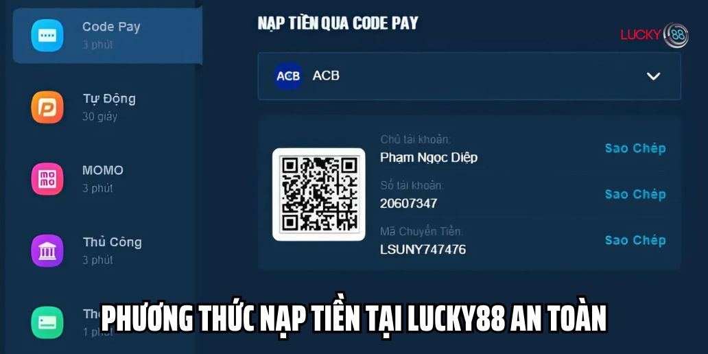 Tìm Hiểu Cách Giao Dịch Tại Lucky88 Nhanh Chóng Và An Toàn