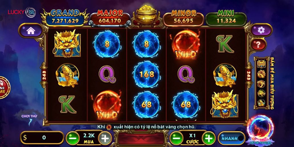 Khám Phá Nổ Hũ Lucky88 – Săn Thưởng Cực Đã Với Mọi Lượt Quay